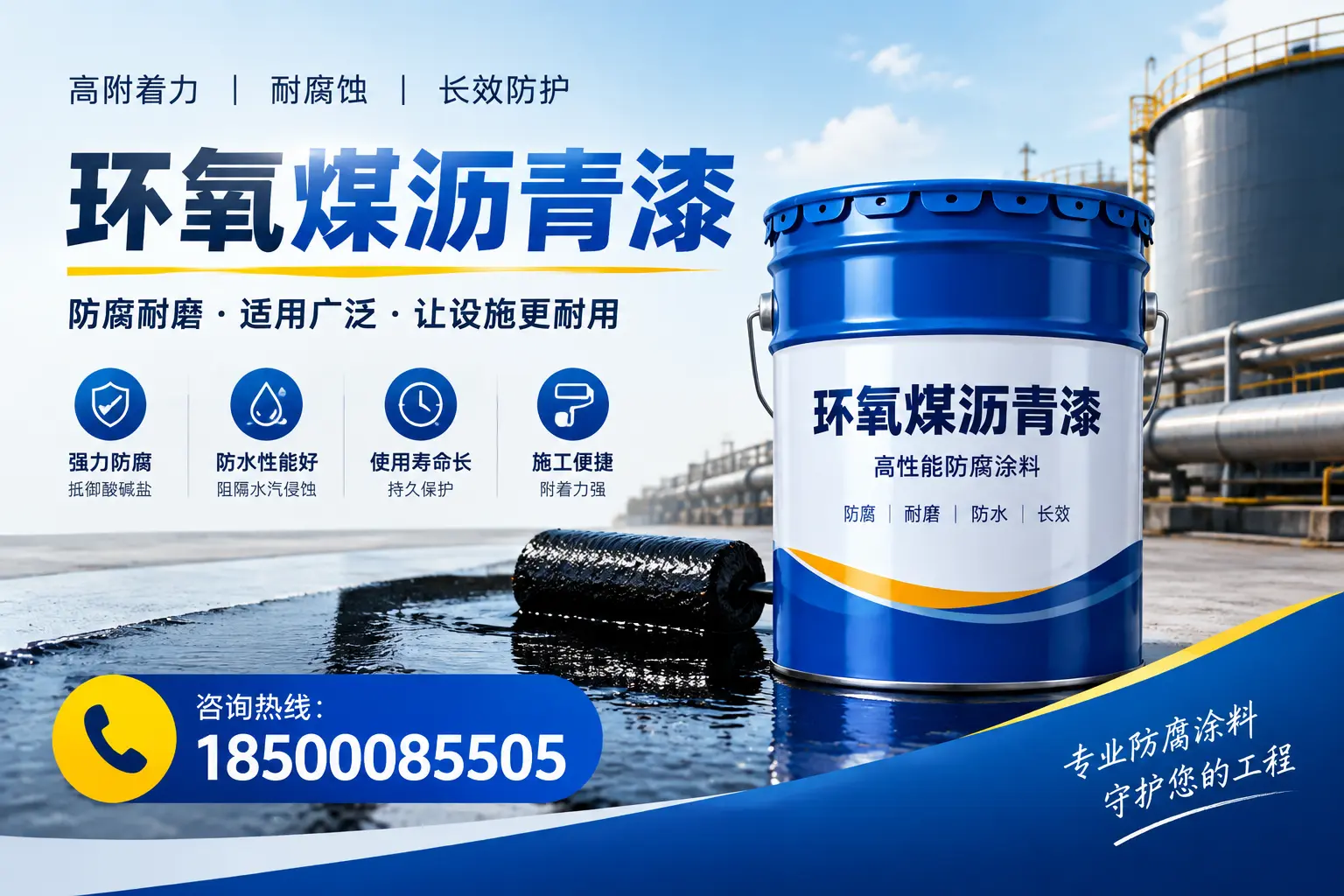 环氧煤沥青漆与其他涂料的对比分析，助力颍州企业决策